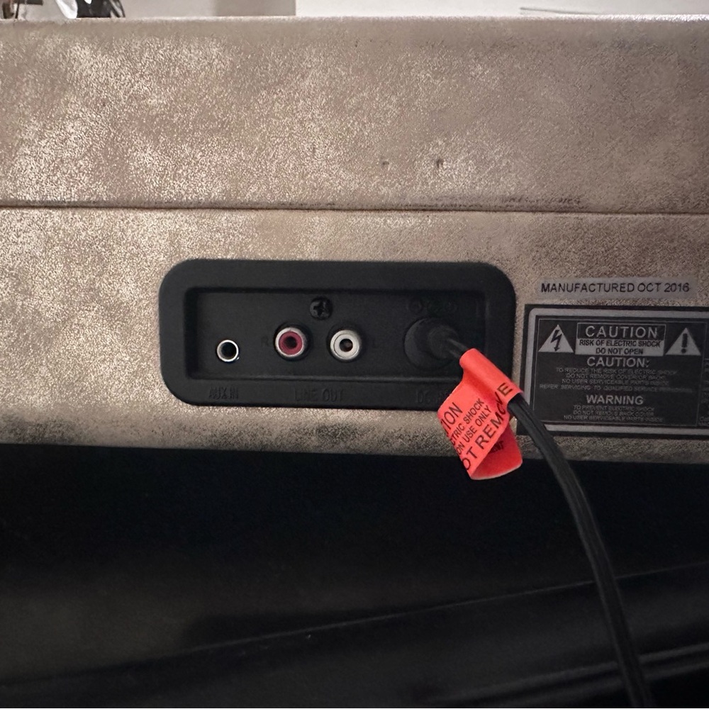 Crosley Black Turntable - Picture 5 of 5